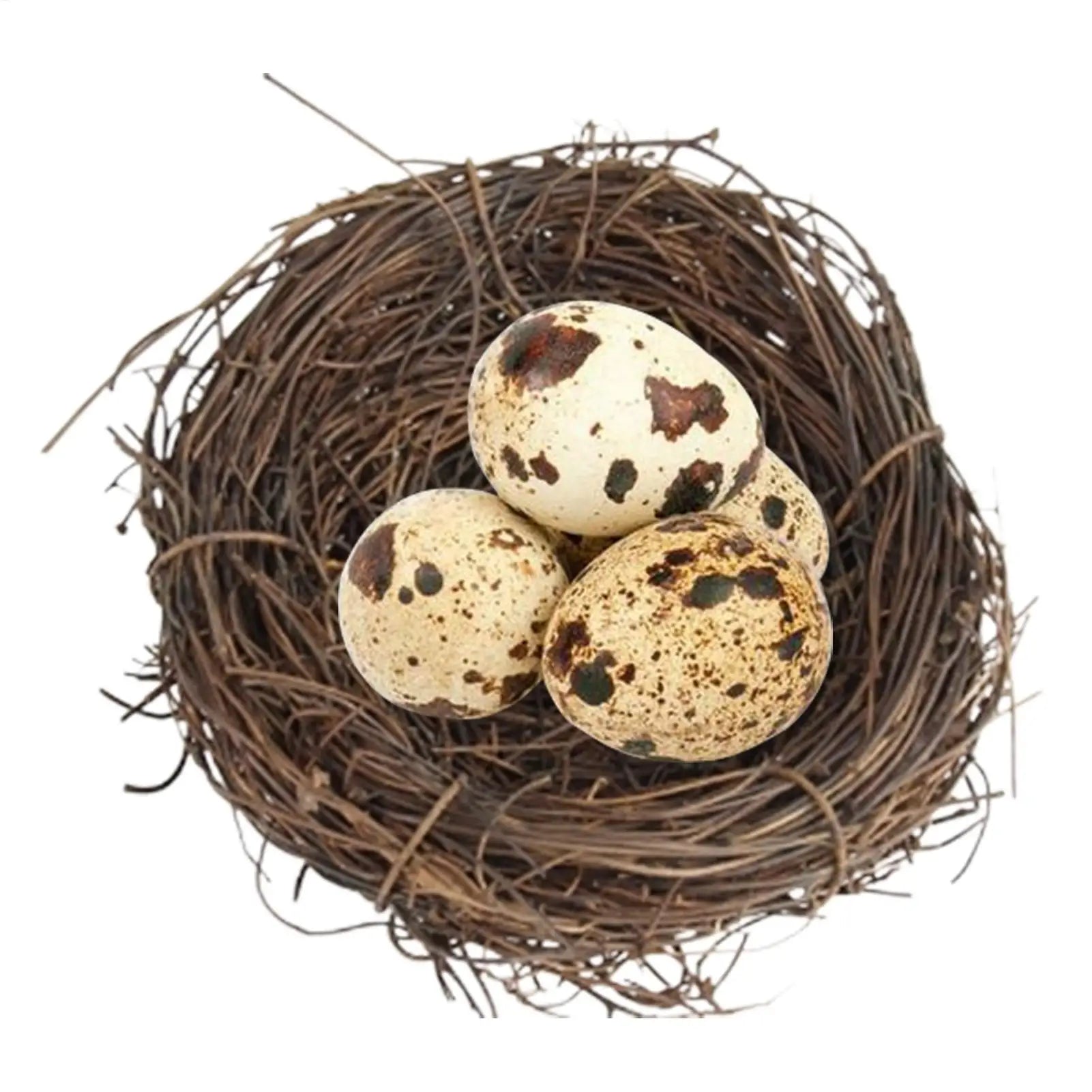 Birds Nest Handmade Woven Parrot Nest Small Animal Bed House For Garden Flat Base Bird Cage Accessories For Parakeet Qme