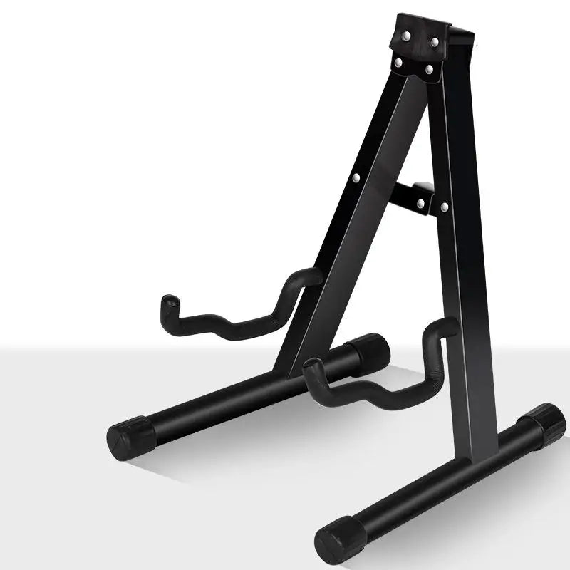 Universal Electric Guitar Stand Musical Rack Holder Folding Frame Qme Black
