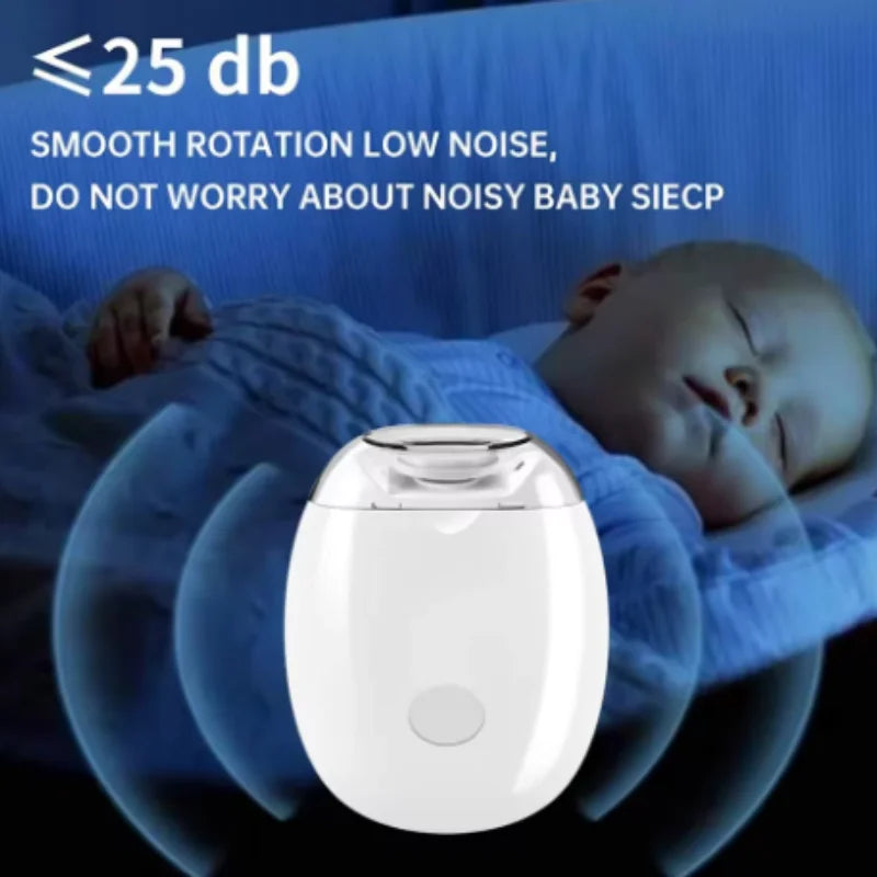 Automatic Nail Grinder Electric Trimmer Baby Elderly Kid Safe Manicure Pedicure Gentle Trimming Tool Supply Qme