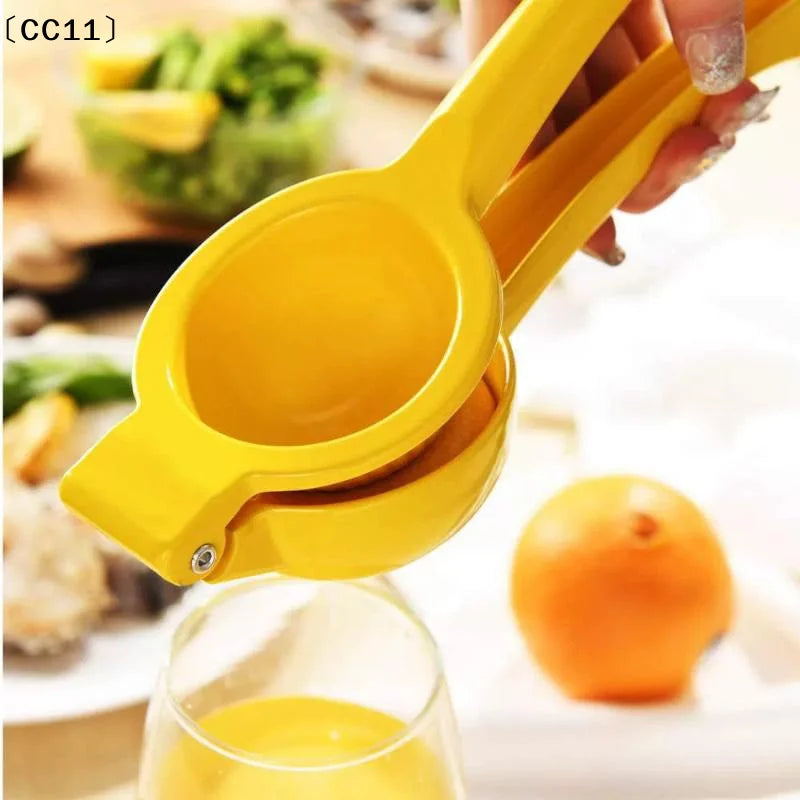 Home Manual Lemon Squeezer Aluminum Alloy Hand Pressed Orange Fruit Qme
