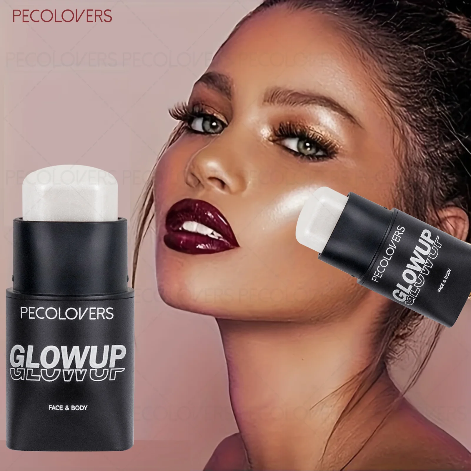 Waterproof Face Highlight Stick Long-lasting Natural Finish All Skins Qme