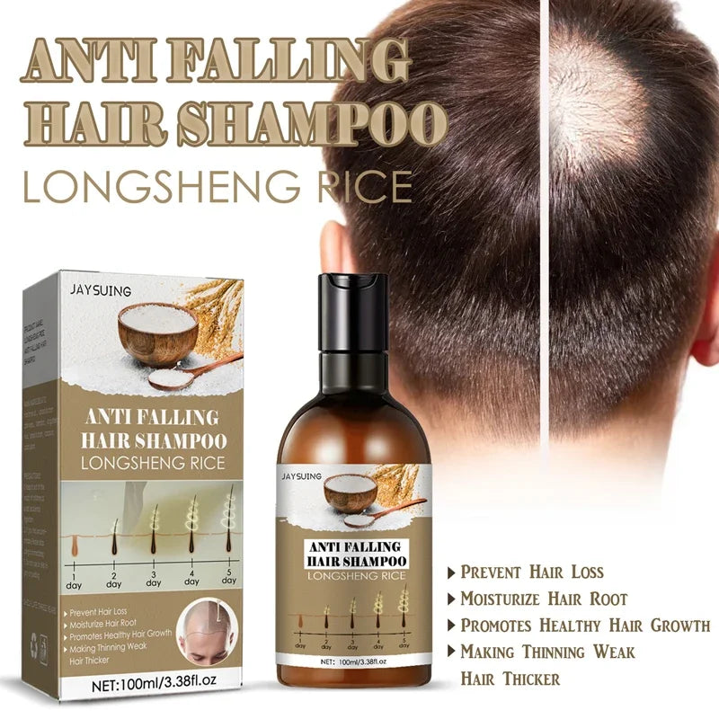 Rice Shampoo Fermented Rice Water Essence Works for All Hair Types Natural Ingredients & Handmade for Hair Growth Hair Qme