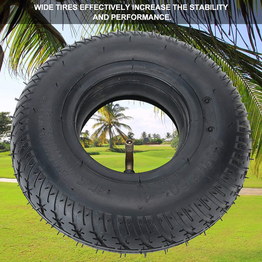 2.80/2.50-4 Mobility Scooter Wheel Tire Inner Tube Electric Wheelchair Accessory Tool Electric Wheelchair Tire Qme