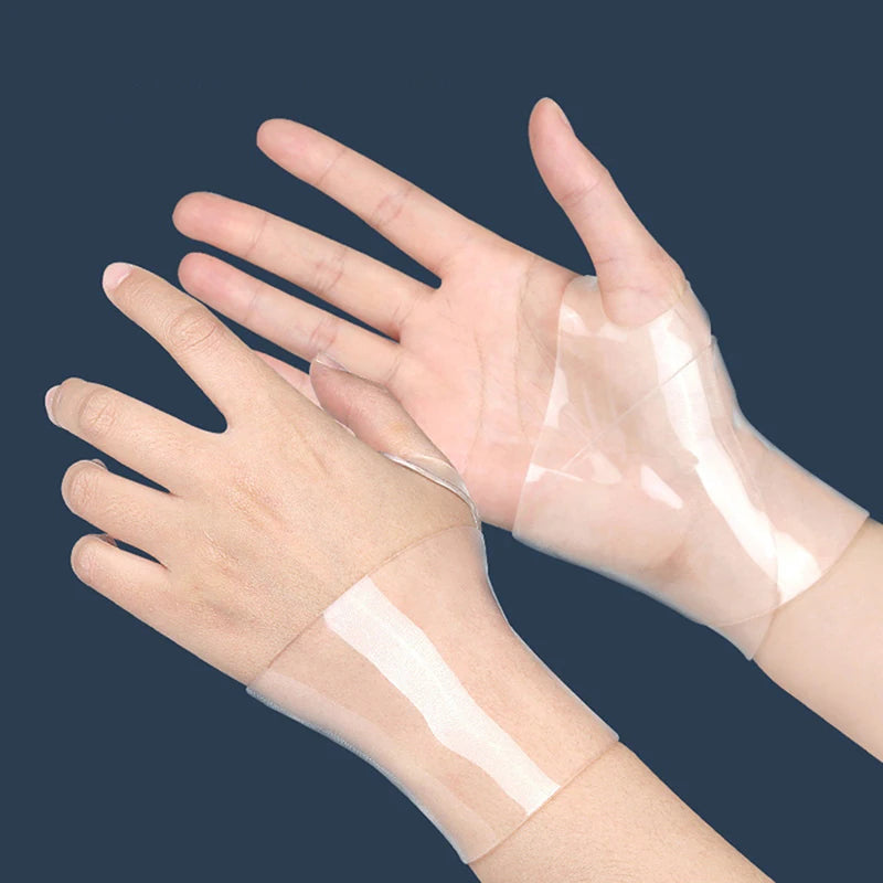 Transparent Wristband Soft Silicone Wrist Bands Men Women Hand Qme