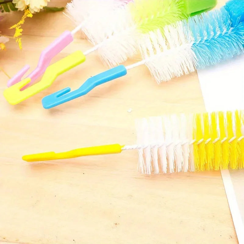 5pcs Cup Brush, Baby Bottle Brush Cleaner Spout Cup Glass Teapot Washing Cleaning Tool Qme