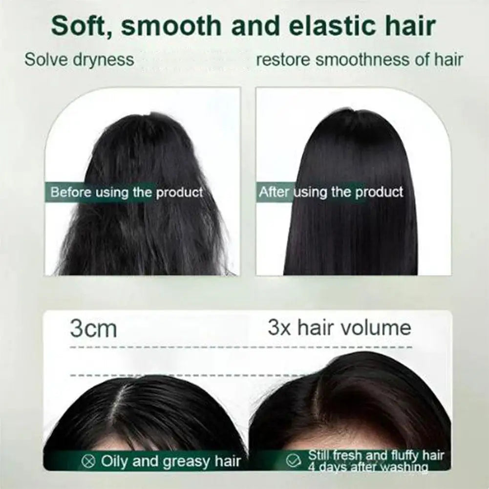 Keratin Hair Cream Quickly Smoothing Hair Reduce Frizz Split Ends Repairing Dry Damaged Scalp Moisturizing Hair Treatment Cream Qme