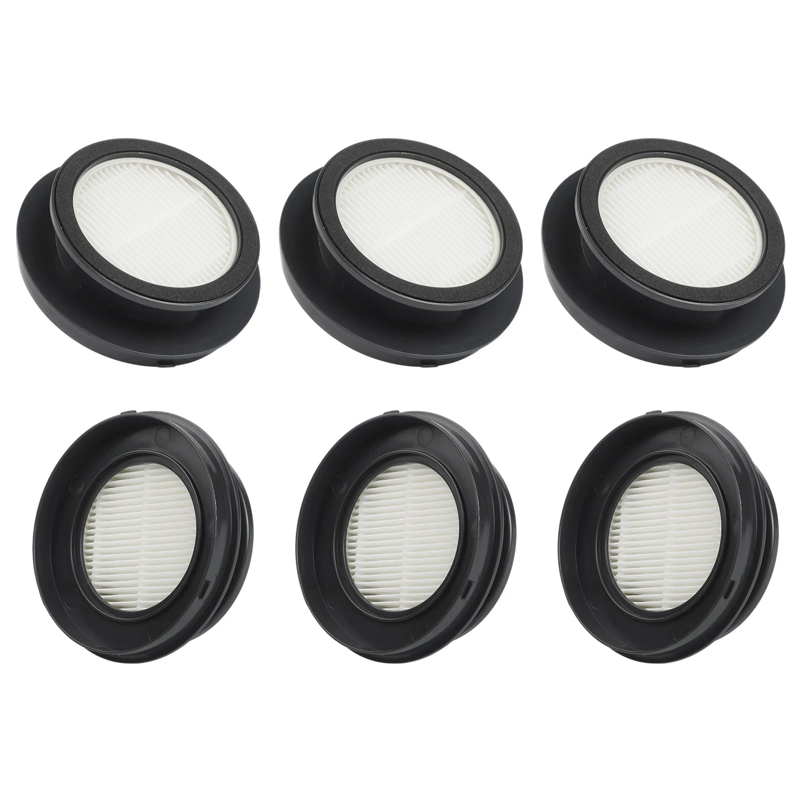 2/4/6pcs Reusable HEPA Filter For Laresar For V7 Handheld Vacuum Cleaner Household Cleaning Accessories Spare Parts Qme 6 PACK