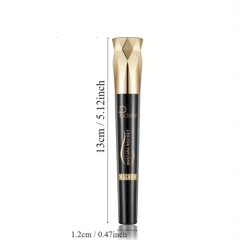 Pudaier Fiber Lash Mascara Waterproof Smudge-proof Long-lasting Black Qme