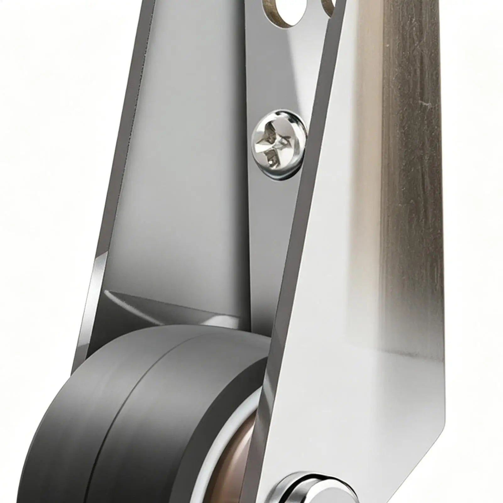 Door Support Wheel Heavy Duty Quiet Anti-Sag Low Profile Casters Gate Rollers for Home Commercial Workbench Barn Garage Qme