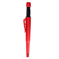 Carpenter Mechanical Pencil With Refills One-piece Design Pen Cap Built-in Sharpener Woodworking Construction Marking Tool Qme 1 red pen