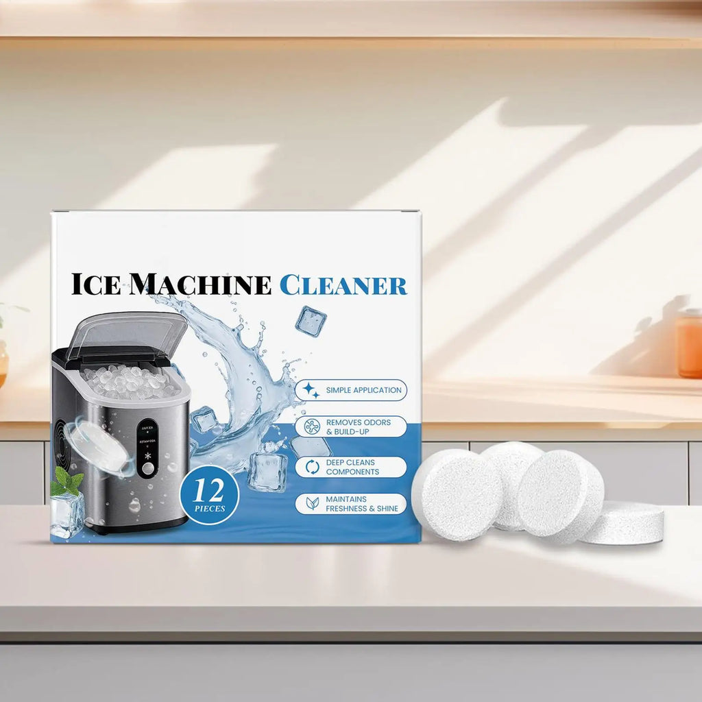 Ice Maker Cleaner 12 Piece/box Ice Machine Cleaner Maker Descaler Cleaning Washing Descaling For Home Icemaker Appliance Cooler Qme