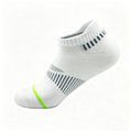 Men's High Elestic Thin Sweat Absorbing Thin Breathable Mesh Casaul Socks Non-slip Floor Pilates Dance Sports Gym Socks Qme White One Size