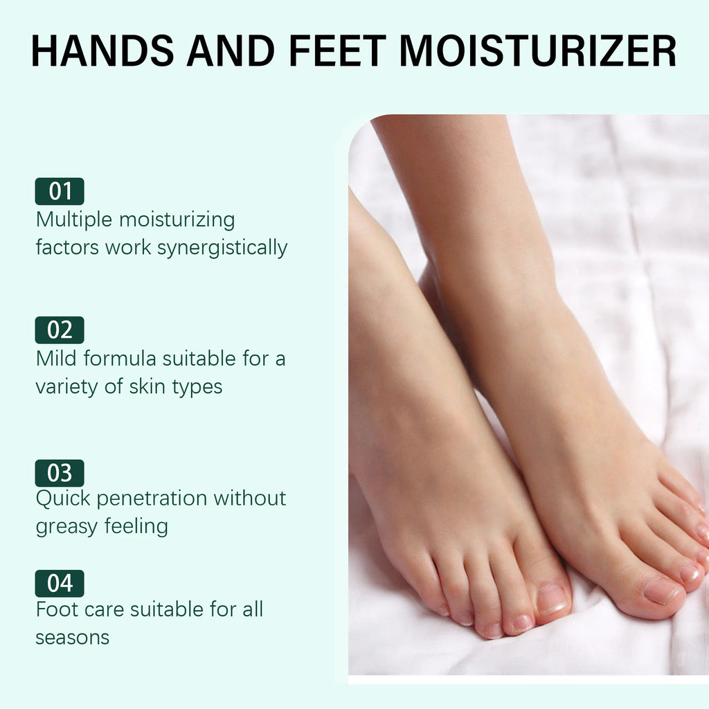 Urea 40% Cream Salicylic Acid Hand Foot Cream for Cracked Heels & Dry Skin Moisturizing Hydrating Callus Remover Smooth Skin Qme