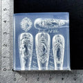 Nail Art Decoration Tool European Avatar Photo Frame 3D Silicone Mold Qme A2