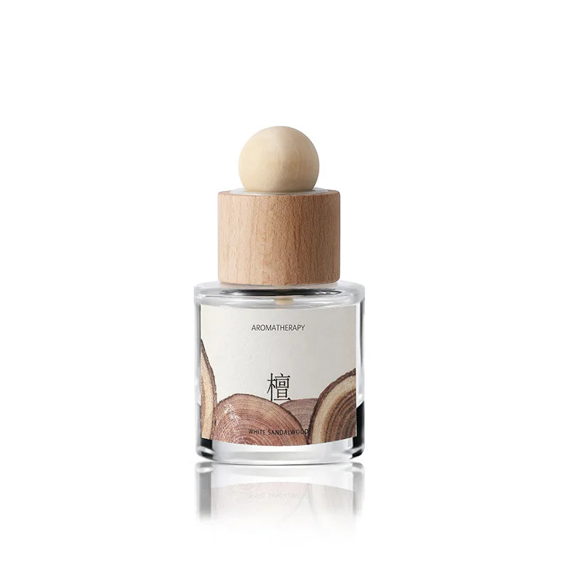 Sandalwood Car Air Freshener Natural Liquid Fragrance Long-lasting Qme