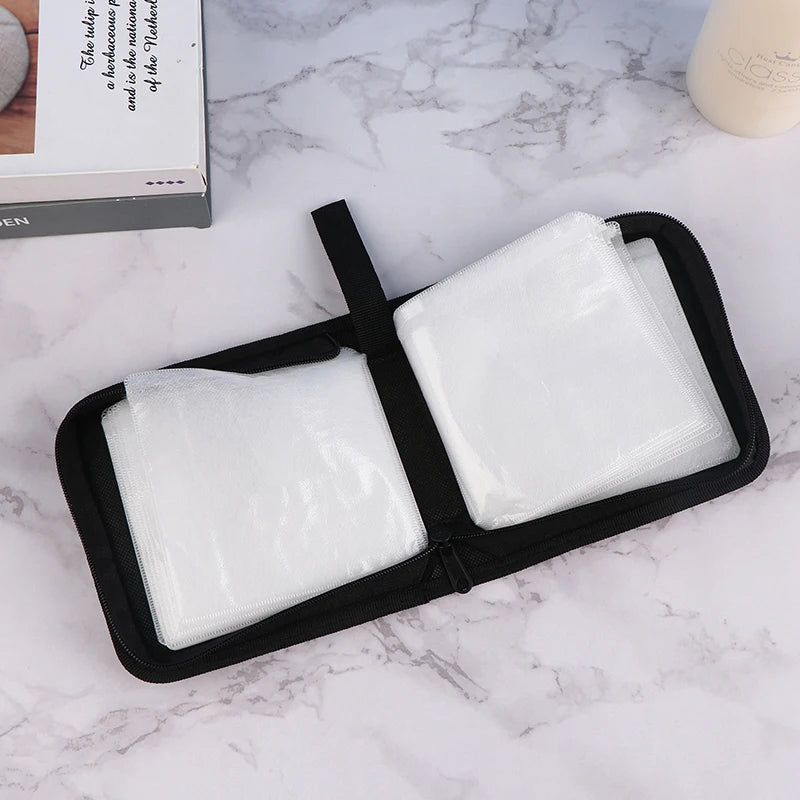 40Tablets CD DVD Discs Oxford Handbags Storage Case Organizer Booklet Qme