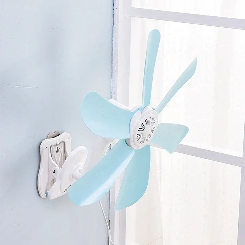 5Pcs Durable Fan Blades Direct Insertion Replacement Blade Universal Plastic Small Fan Leaf DIY Accessories Qme