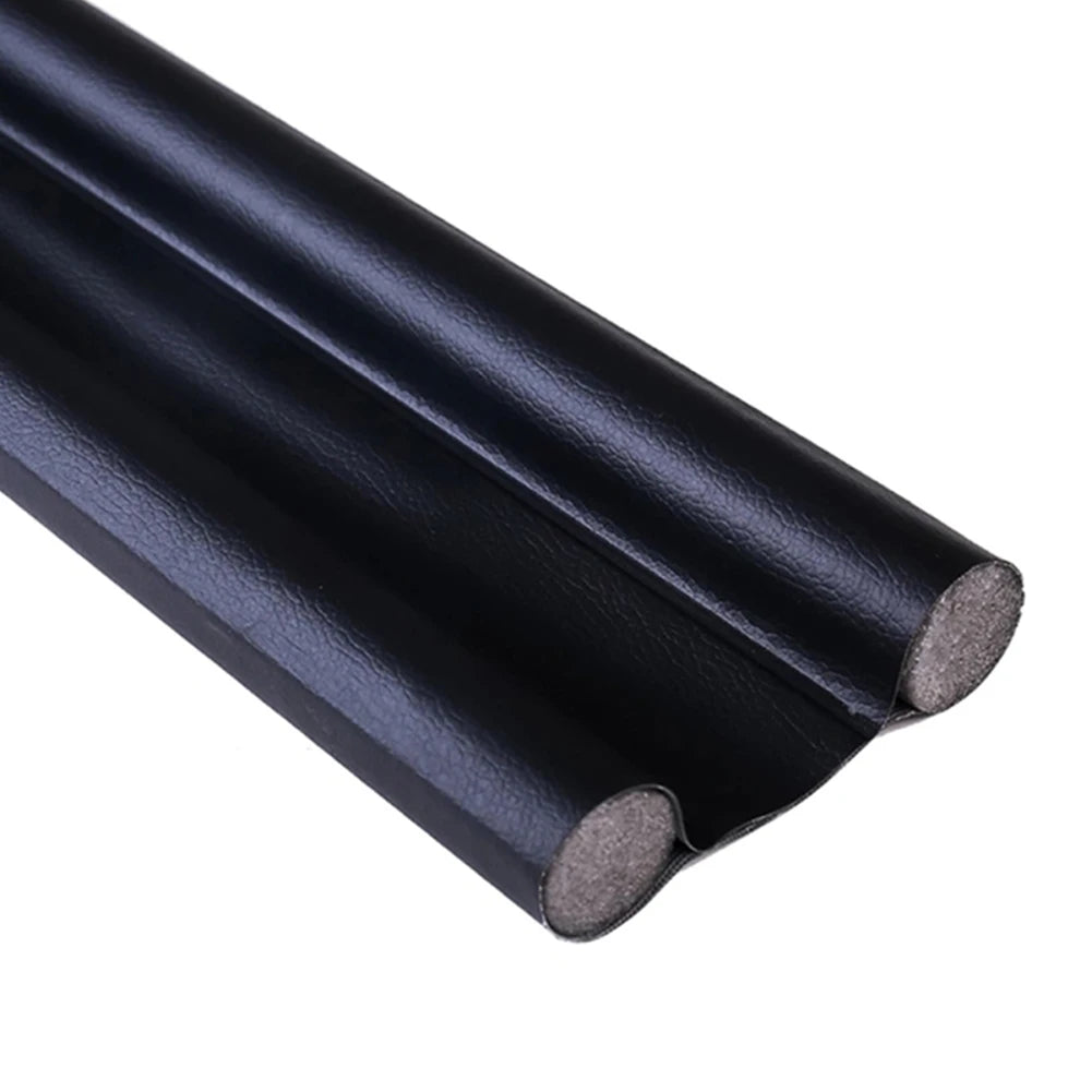 1pc 96cm Door Seal Strip Draught Excluder Stopper Door Bottom Wind Sweep Blocker Waterproof Door Draft Stoppers Sealing Strips Qme Black
