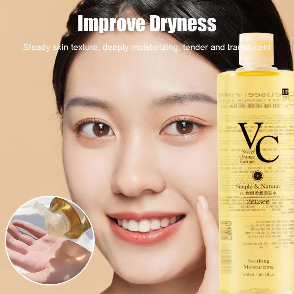 Face Toner Lotion Natural Almond Vitamin E Soothing Repairing Skin Qme