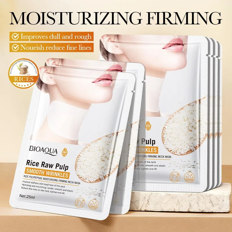 Collagen Neck Rolling Massage Cream Rice Extract Deeply Moisturizes Qme