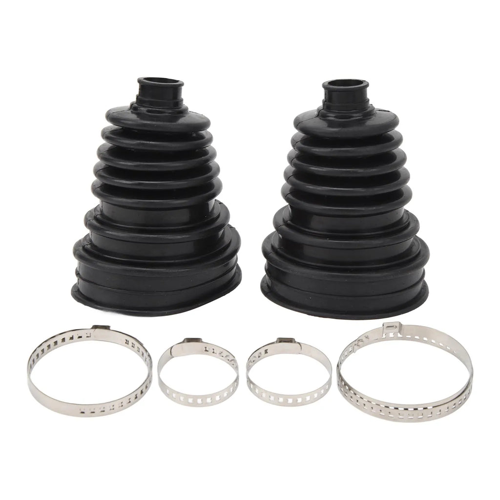 2Pcs Universal CV Joint Boot Constant Velocity Joint Boot Set Highly Flexible CV Boots for Cars Qme 2PCS