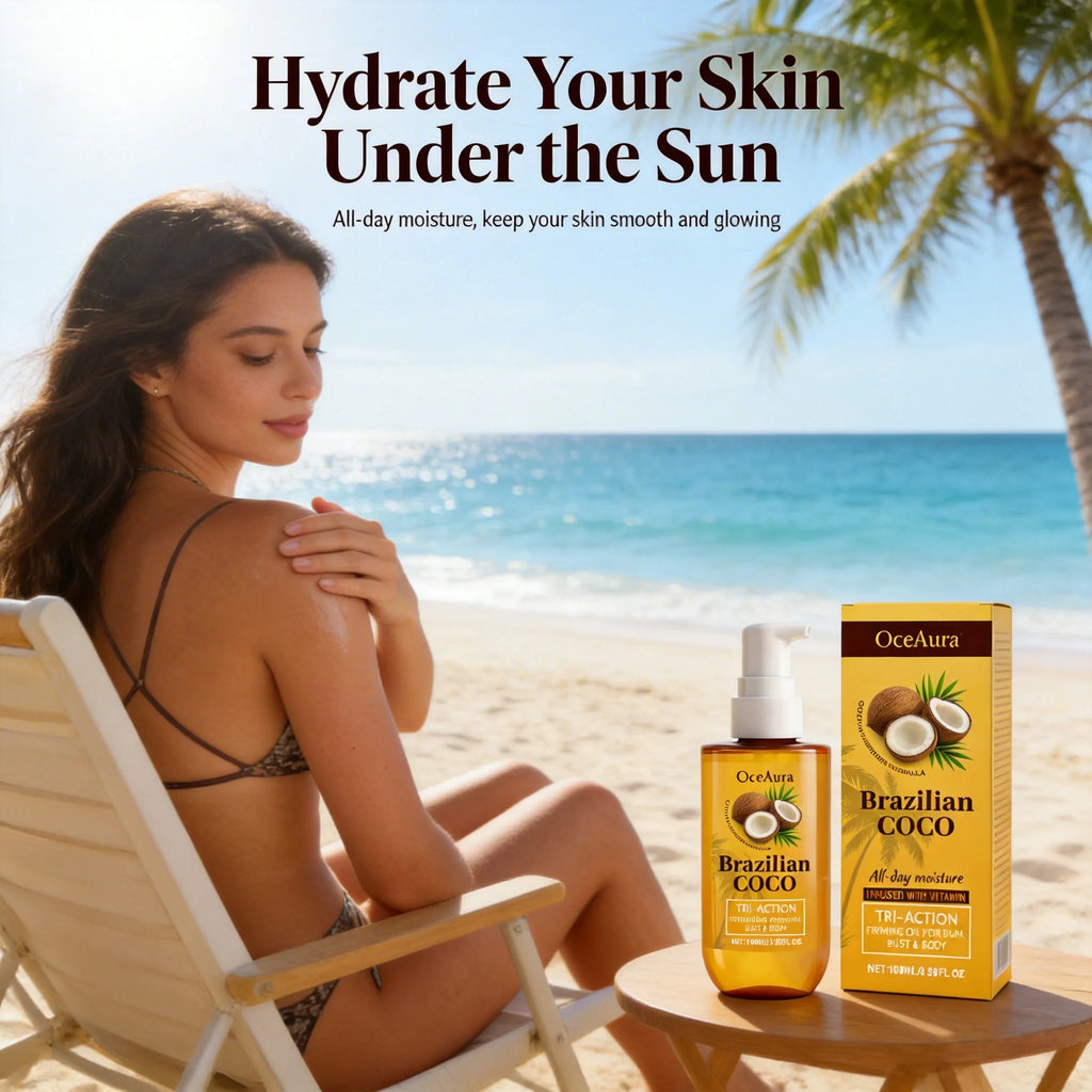 Coconut Essential Oil Brightening Skin Moisturizing Smooth Improve Rough Reduce Fine Lines Firming Lifting Tightening Body Oil Qme