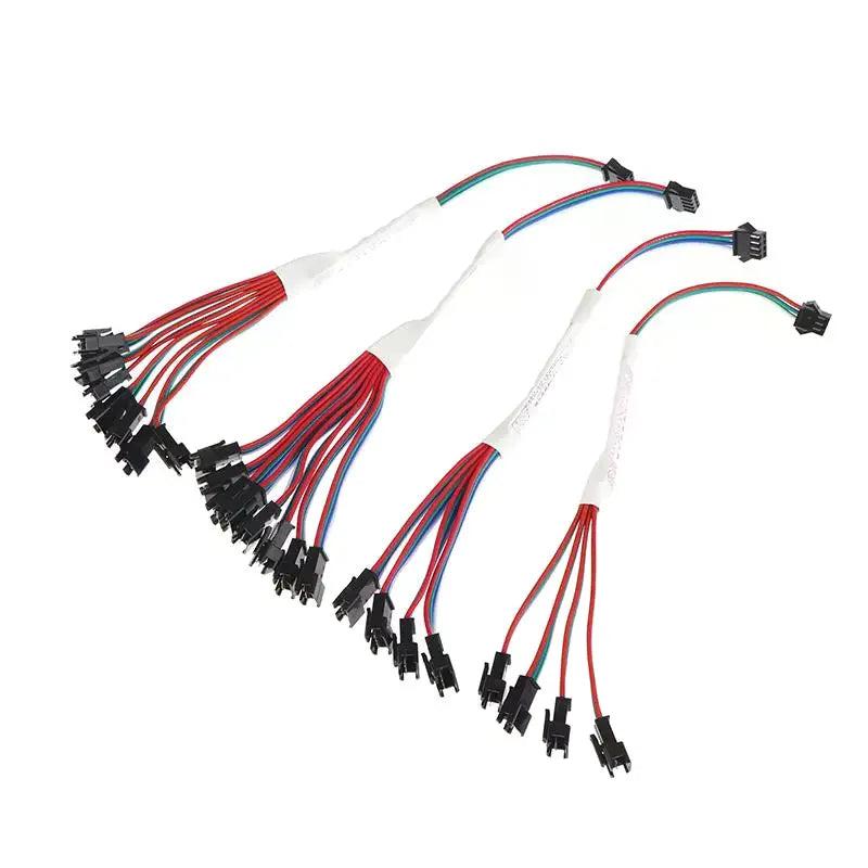 3Pin 4Pin LED Signal Amplifier Repeater Controller 1 TO 4/8 Mini TTL Repeater Module RGB Addressable LED Strip WS2812B/SK6812 Qme