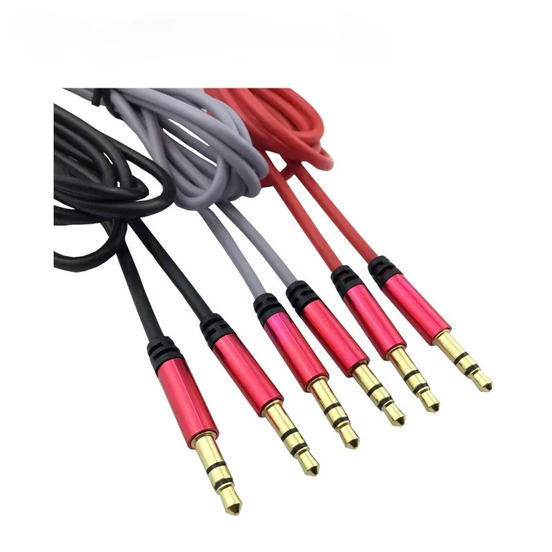 Cable 3.5mm Jack New 3.5mm Male To Male Car Aux Auxiliary Cord Stereo Audio Cable Wire for Phone IPod Mp3 Qme