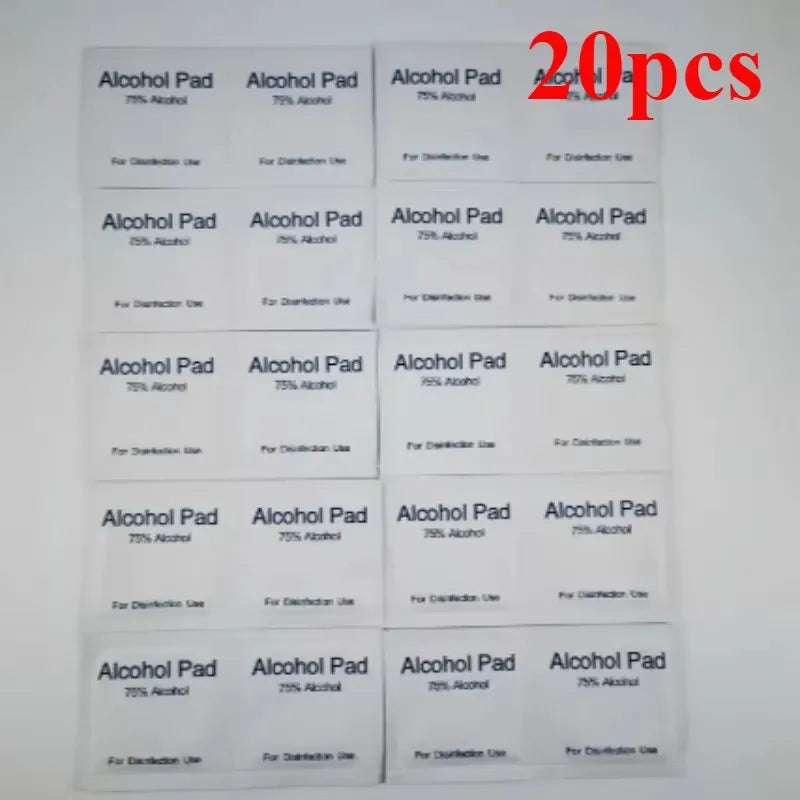 Disposable disinfection car interior cleaning wound treatment essential for home, 75% alcohol disinfection cotton paper Qme 20pcs