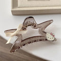 Hello Kitty Cute Cat Hair Clip Student-Style Retro Ponytail Clip Versatile Hair Clips and Accessories Qme 03