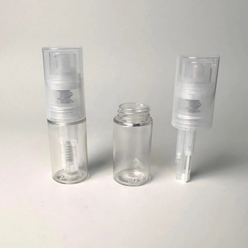 Powder Atomizer Bottle Talcum Emulsion Lotion Spray Travel Salon Use Qme