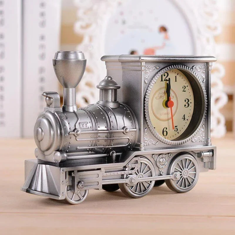 Retro Kerosene Light Alarm Clock Vintage Alarm Clock Table Clock Living Room Decor Articles Office Craft Ornament Qme B1