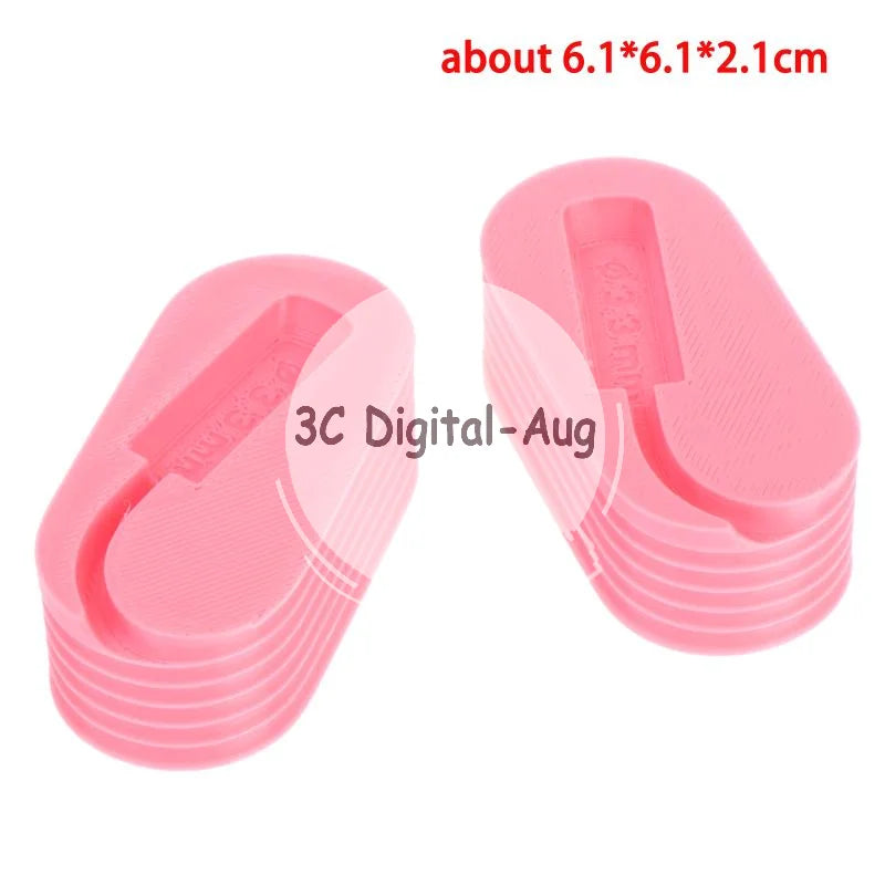 Silicone Cable Organizer 2 4 Easy Winding Snug Fit Tangle-free Cord Qme