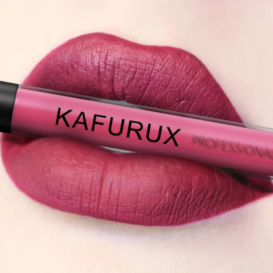 Matte Highly Pigmented Lip Glaze Velvet Finish Liquid Lipstick Qme 03