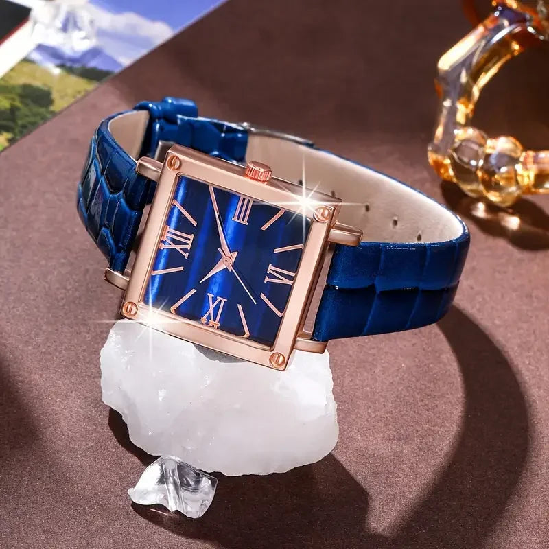 Women's Luxury Quartz Watch Roman Digital Dial Clock Women's Watch Casual Watch Jewelry Qme