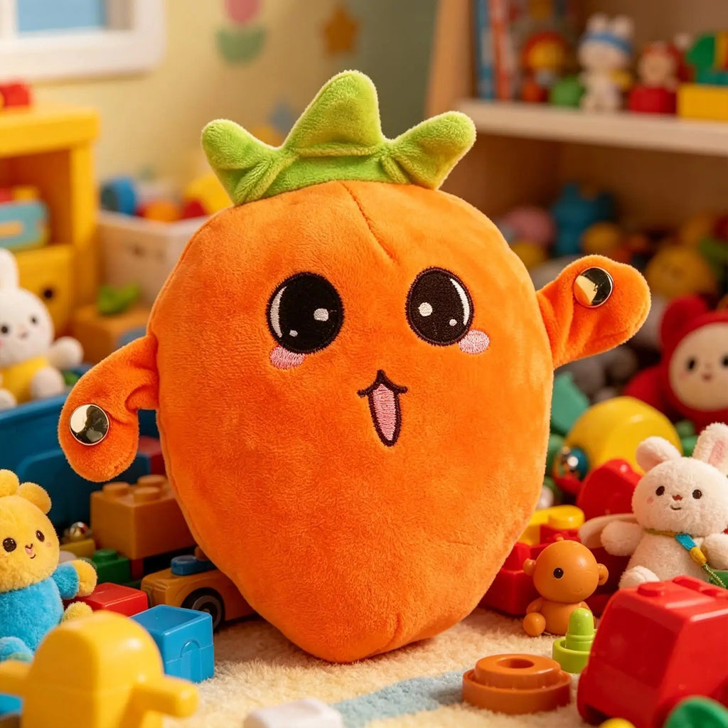 NEW Interactive Music Toy Educational Interactive Sensory Cuddle Doll Activity Learning Plush Doll For Education Kids Girls Boys Qme
