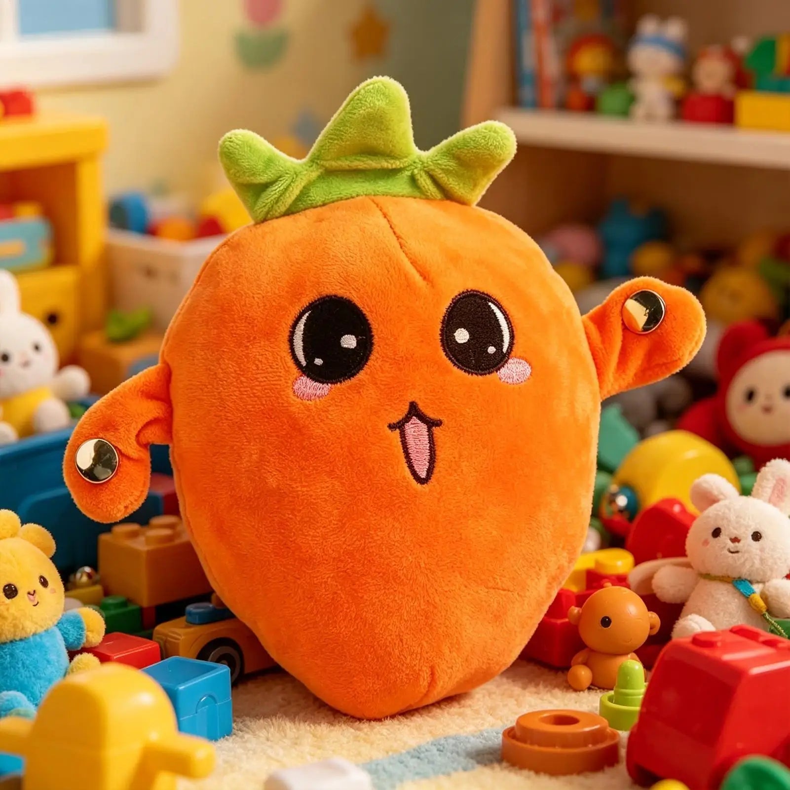 NEW Interactive Music Toy Educational Interactive Sensory Cuddle Doll Activity Learning Plush Doll For Education Kids Girls Boys Qme