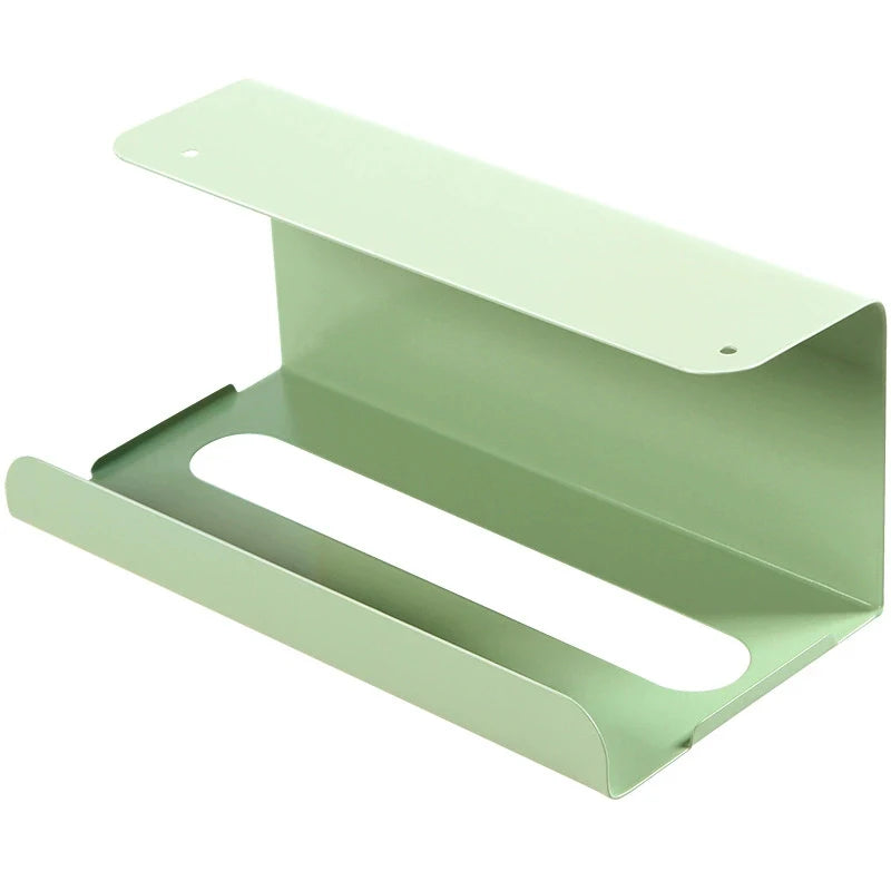 Under Cabinet Holder Paper Towel Kitchen Iron Material Tissue Box Qme A3