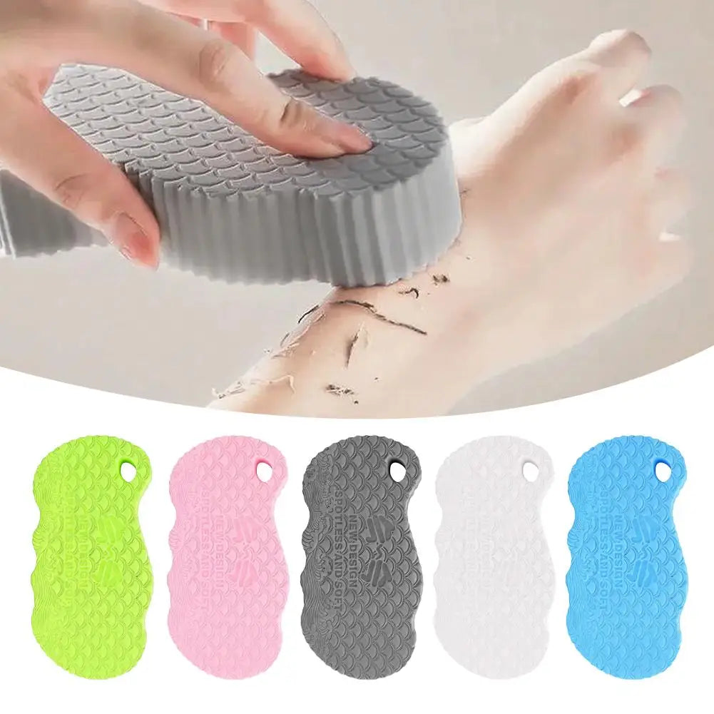 Exfoliating Bath Sponge Deep Cleansing Body Scrubber Scrub Soft Qme