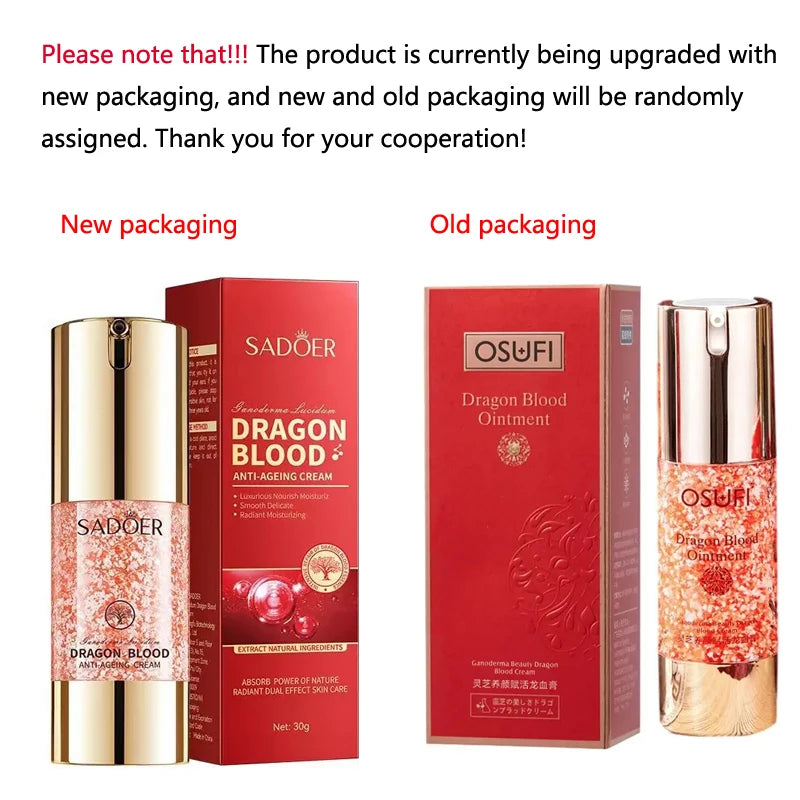 Moisturizing Face Cream Dragon Blood Nourishing Skin Lightening Water Qme