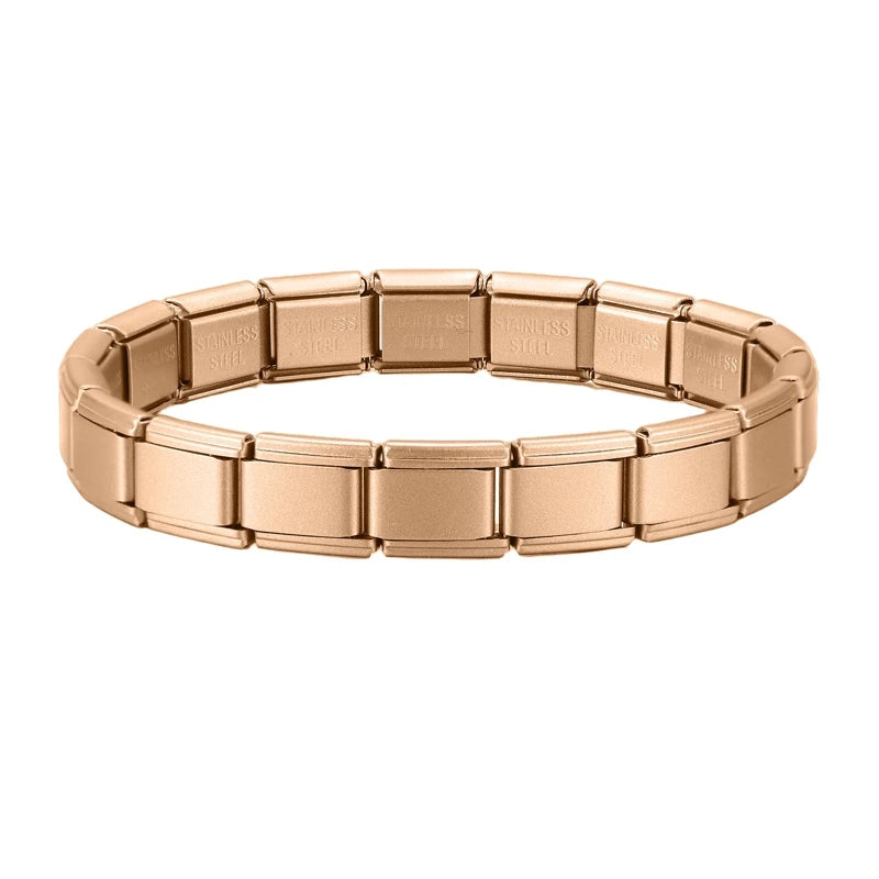 2026 Fashion Women's Men's Jewelry DIY Width Italian Elastic Charm