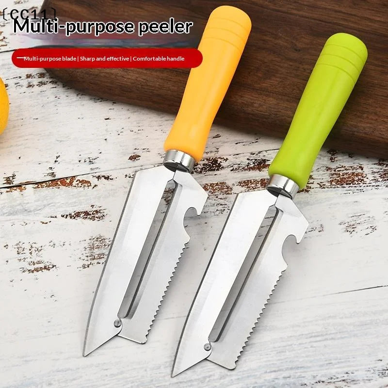 Multi-functional Peeler Potatoes Sugarcane Fruits Kitchen UseCC11 Qme