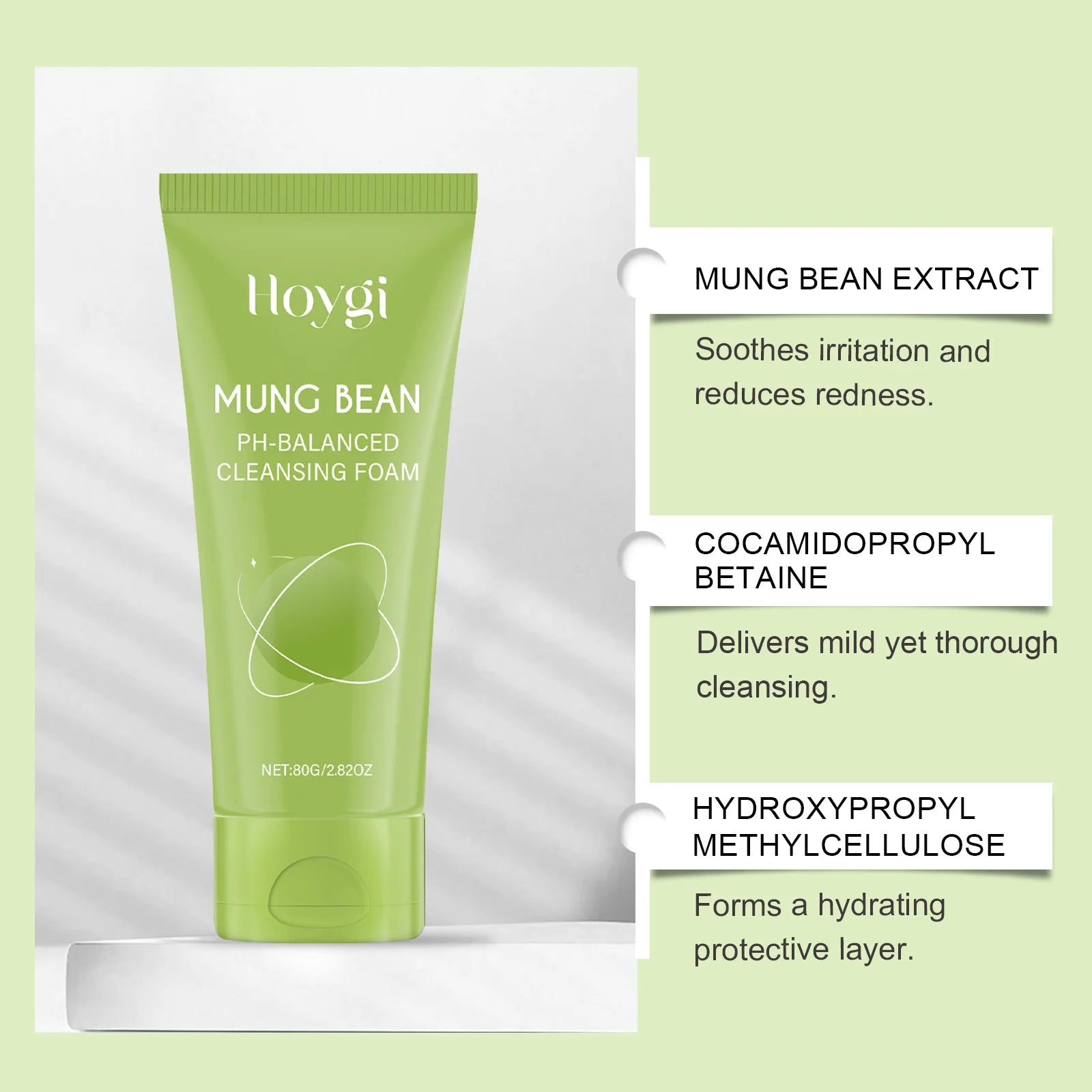 Multi-Option Facial Cleanser Oil Control Brightening Skin Cleansing Moisturizing Blackhead Remove Skincare Face Wash Foam Face Qme