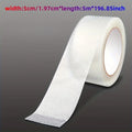 196.85inch Clear Anti-Slip Tape - Waterproof, Soft PEVA Grip for Enhanced Safety on Stairs, Boats, & Showers - Invisible Qme 1.97inch 196.85inch 1pc