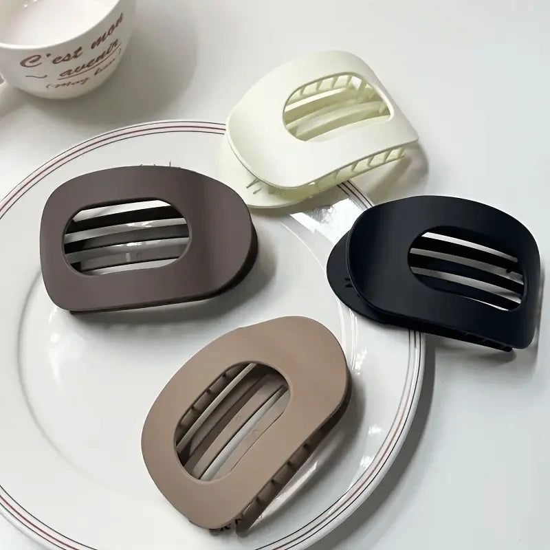 Hair Clips Grip Flat Round Curved Design Thick Thin Qme