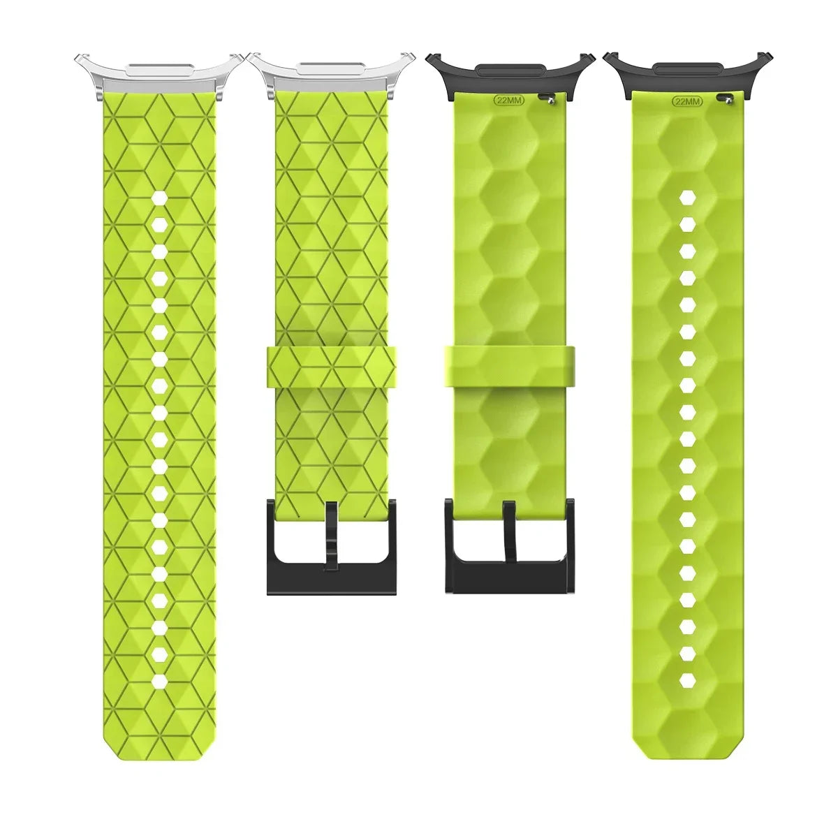 Sports Silicone Strap for Samsung Galaxy Watch 7 Ultra 47mm Soft Watchband Quick Fit Bracelet for Galaxy Watch 7 Ultra Wristband Qme