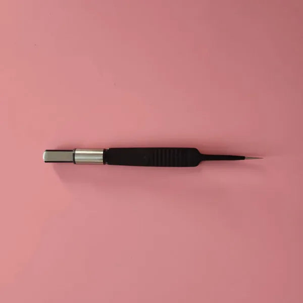 Bipolar Coagulation Tweezers Connection Cable Match All Kinds Qme 11cm Black