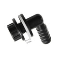 3/8" To 14mm Elbow Water Tank Connector Hose Nozzle For Aquarium Garden Irrigation Hose Joint Drain Connectors Qme Default Title