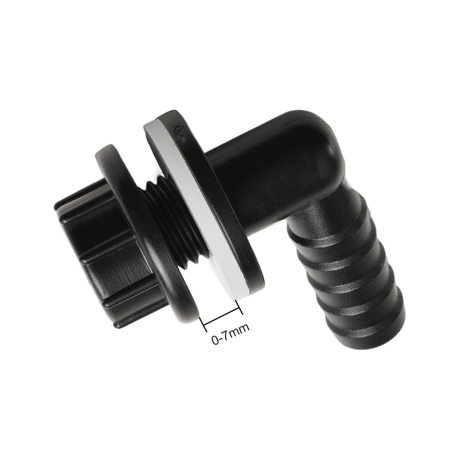 3/8" To 14mm Elbow Water Tank Connector Hose Nozzle For Aquarium Garden Irrigation Hose Joint Drain Connectors Qme Default Title