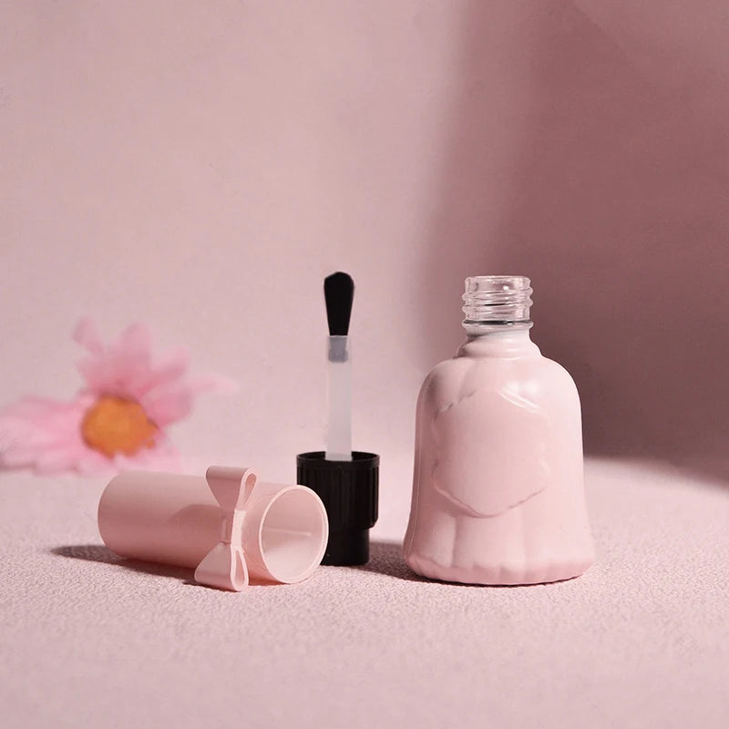 Glass Cosmetic Container Refillable Bottle Nail Polish Beauty Oil Qme